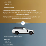 Comparison chart of Lynk & Co 900 and Zeekr 9X flagship SUVs for export by PortAuto