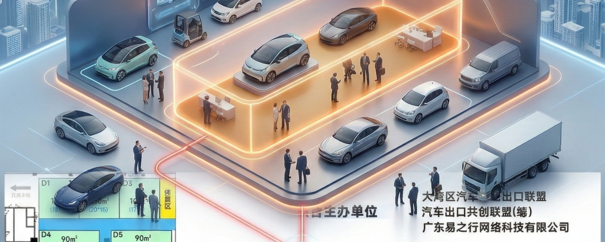 PORTAUTO 120 sqm Booth A3 at 2026 Guangzhou International Automobile Industry Export Exhibition