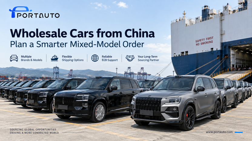 Wholesale Cars from China: Mixed-Model Orders | PortAuto