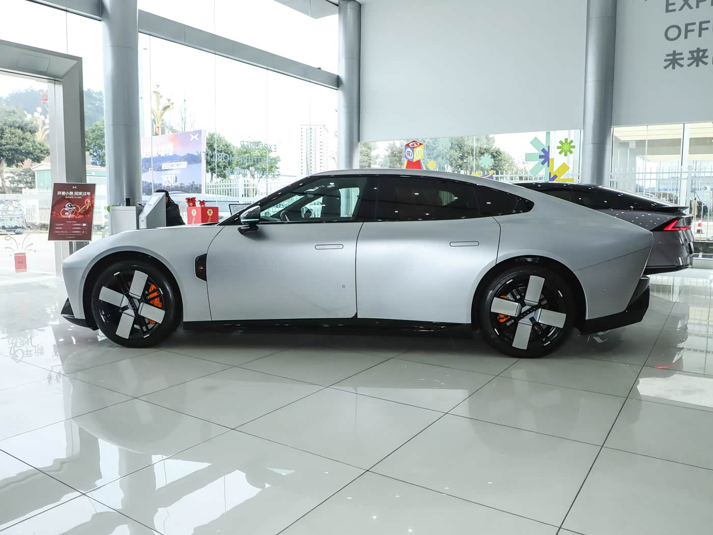 XPENG P7 electric luxury sports sedan for B2B vehicle export